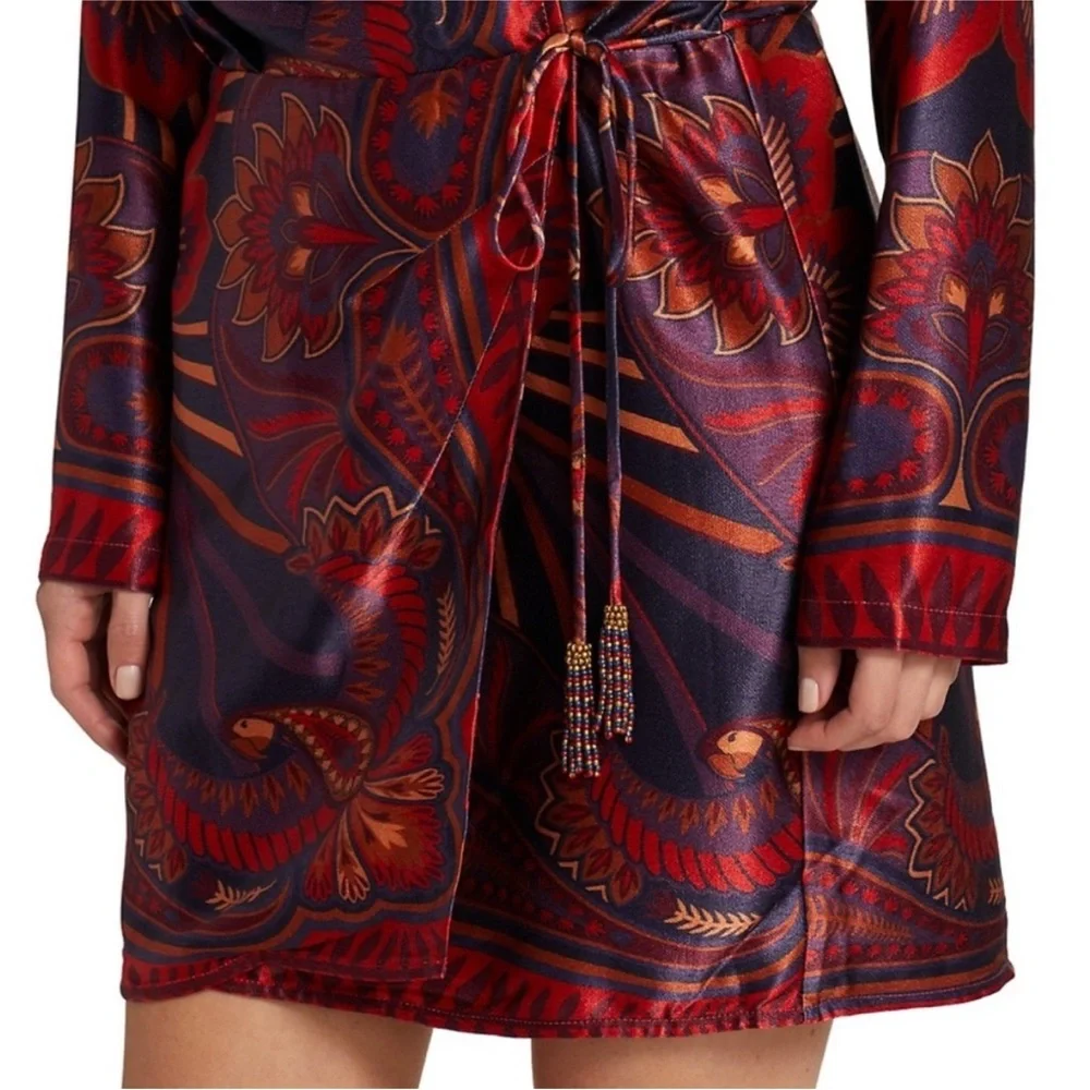 Farm Rio Macaw Arabesque Mini Dress - Picture 8 of 11